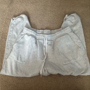 Grey PINK sweatpants